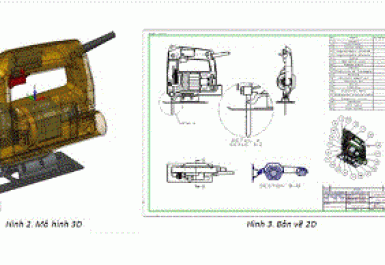Dựng mô hình 3D từ bản vẽ 2D